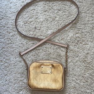 Gold MK Crossbody